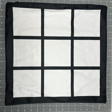 Load image into Gallery viewer, 9 Panel sublimation Pillow case double-sided
